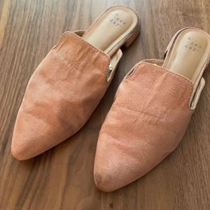 Bligh suede mules